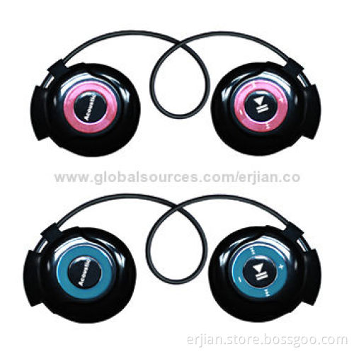 Wired Computer Headsets with Stereo Bluetooth for Mobile Phones/iPod/iPhone/Sports MP3 Player
